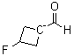 3-Fluorocyclobutanecarboxaldehyde ion(1-) molecular structure (CAS 177498-50-9)