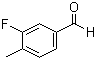 3-Fluoro-4-methylbenzaldehyde molecular structure (CAS 177756-62-6)
