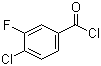 结构式 CAS# 177787-25-6, 4-氯-3-氟苯甲酰氯