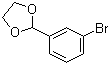 2-(3-Bromophenyl)-1,3-dioxolane molecular structure (CAS 17789-14-9)
