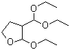 3-(Diethoxymethyl)-2-ethoxytetrahydrofuran molecular structure (CAS 177940-20-4)