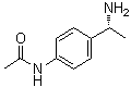 结构式 CAS# 177948-74-2, N-[4-[(1R)-1-氨基乙基]苯基]乙酰胺