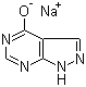 Sodium allopurinol molecular structure (CAS 17795-21-0)