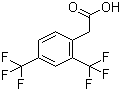 2,4-Bis(trifluoromethyl)phenylacetic acid molecular structure (CAS 177952-39-5)