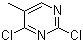 structure of CAS# 1780-31-0, 2,4-Dichloro-5-methylpyrimidine