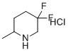 5,5-Difluoro-2-methylpiperidine hydrochloride molecular structure (CAS 1780950-86-8)