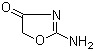 structure of CAS# 17816-85-2, 2-Amino-4(5H)-oxazolone;2-Imino-4-oxazolidinone