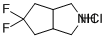 5,5-Difluorooctahydrocyclopenta[c]pyrrole hydrochloride molecular structure (CAS 1782456-99-8)