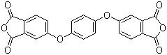 1,4-Bis(3,4-dicarboxyphenoxy)benzene dianhydride molecular structure (CAS 17828-53-4)