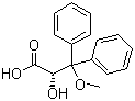 (S)-2-Hydroxy-3-methoxy-3,3-diphenylpropionic acid molecular structure (CAS 178306-52-0)
