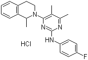 结构式 CAS# 178307-42-1, 盐酸瑞伐拉赞
