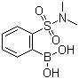 structure of CAS# 178432-25-2, 2-(N,N-Dimethylsulphamoyl)phenylboronic acid;2-(N,N-Dimethylsulphamoyl)benzeneboronic acid