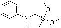 结构式 CAS# 17890-10-7, 苯胺甲基甲基二甲氧基硅烷