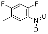 结构式 CAS# 179011-38-2, 2,4-二氟-5-硝基甲苯