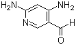 structure of CAS# 179343-43-2, 4,6-Diamino-3-pyridinecarboxaldehyde