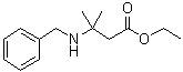 Ethyl 3-(benzylamino)-3-methylbutyrate molecular structure (CAS 17945-54-9)