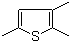 2,3,5-Trimethylthiophene molecular structure (CAS 1795-05-7)