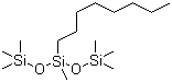 1,1,1,3,5,5,5-Heptamethyl-3-octyltrisiloxane molecular structure (CAS 17955-88-3)