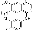 N-(3-Chloro-4-fluorophenyl)-7-methoxy-6-aminoquinazolin-4-amine molecular structure (CAS 179552-75-1)