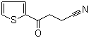 4-Oxo-4-(thiophen-2-yl)butanenitrile molecular structure (CAS 17960-38-2)