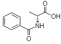 structure of CAS# 17966-60-8, N-Benzoyl-D-alanine