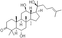 3-Deoxy-3-oxo-20(S)-protopanaxatriol molecular structure (CAS 179799-20-3)