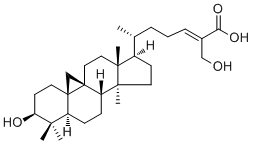 27-Hydroxymangiferolic acid molecular structure (CAS 17983-82-3)