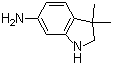 6-氨基-3,3-二甲基二氢吲哚分子结构 (CAS 179898-73-8)
