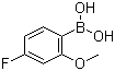 4-Fluoro-2-methoxyphenylboronic acid molecular structure (CAS 179899-07-1)