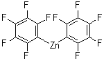 structure of CAS# 1799-90-2, Bis(pentafluorophenyl)zinc;Bis(2,3,4,5,6-pentafluorophenyl)zinc
