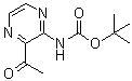 tert-Butyl (3-acetylpyrazin-2-yl)carbamate molecular structure (CAS 1799412-29-5)