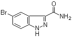 结构式 CAS# 1799421-04-7, 5-溴-1H-吲唑-3-甲酰胺