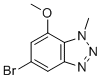 5-bromo-7-methoxy-1-methyl-1H-benzo[d][1,2,3]triazole molecular structure (CAS 1799973-82-2)