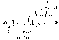 Phytolaccagenine molecular structure (CAS 1802-12-6)
