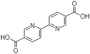 2,2'-Bipyridine-5,5'-dicarboxylic acid molecular structure (CAS 1802-30-8)