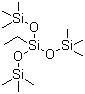 3-Ethyl-1,1,1,5,5,5-hexamethyl-3-trimethylsilanyloxy-trisiloxane  molecular structure (CAS 18030-66-5)