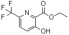 3-Hydroxy-6-(trifluoromethyl)-2-pyridinecarboxylic acid ethyl ester molecular structure (CAS 1804096-65-8)