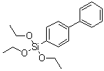4-(三乙氧基硅烷基)-1,1'-联苯分子结构 (CAS 18056-97-8)