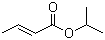 Isopropyl crotonate molecular structure (CAS 18060-77-0)