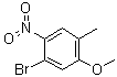 1-Bromo-5-methoxy-4-methyl-2-nitrobenzene molecular structure (CAS 1807224-98-1)