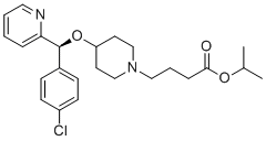 Bepotastine Isopropyl Ester molecular structure (CAS 1807607-93-7)