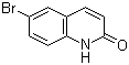 6-溴喹啉-2-酮分子结构 (CAS 1810-66-8)
