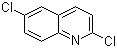 structure of CAS# 1810-72-6, 2,6-Dichloroquinoline