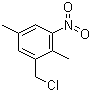 1-氯甲基-2,5-二甲基-3-硝基苯分子结构 (CAS 18102-22-2)