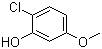 2-Chloro-5-methoxyphenol molecular structure (CAS 18113-04-7)