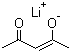 Acetylacetonatolithium molecular structure (CAS 18115-70-3)