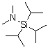 N,N-Dimethyl-1,1,1-tris(1-methylethyl)silanamine molecular structure (CAS 181231-66-3)