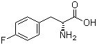 4-Fluoro-D-phenylalanine molecular structure (CAS 18125-46-7)