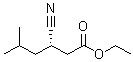 (S)-3-Cyano-5-methylhexanoic acid ethyl ester molecular structure (CAS 181289-39-4)