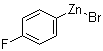 structure of CAS# 181705-93-1, 4-Fluorophenylzinc bromide;Bromo(4-fluorophenyl)zinc